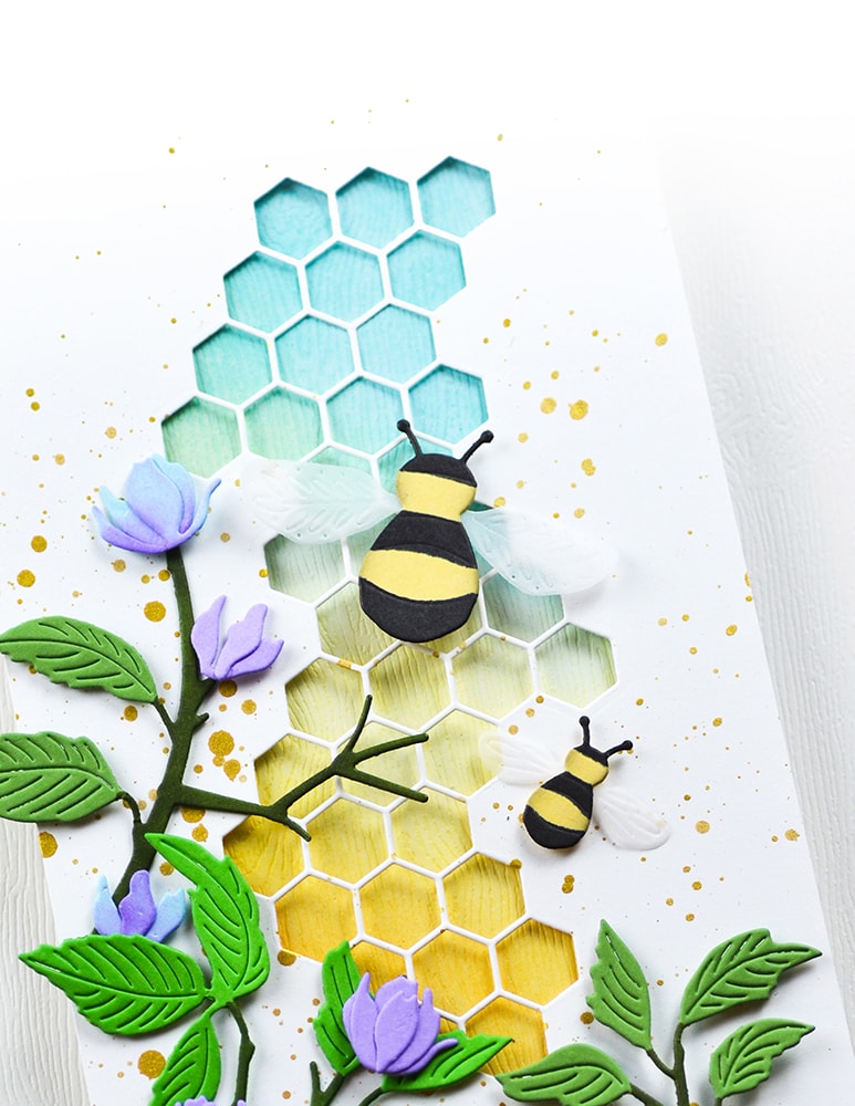 Birch Press Stanzschablone - 57594 Honeycomb Cut Out