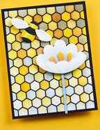 Birch Press Stanzschablone - 57598 Block Print Buzzing Bumblebee