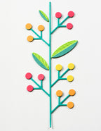Birch Press Stanzschablone - 57599 Block Print Stems and Berries