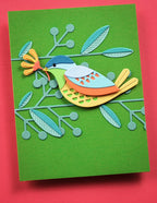 Birch Press Stanzschablone - 57599 Block Print Stems and Berries