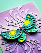 Birch Press Stanzschablone - 57600 Block Print Radiant Butterfly