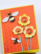 Birch Press Stanzschablone - 57603 Block Print Fun Floral