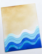 Birch Press Stanzschablone - 57607 Corner Waves