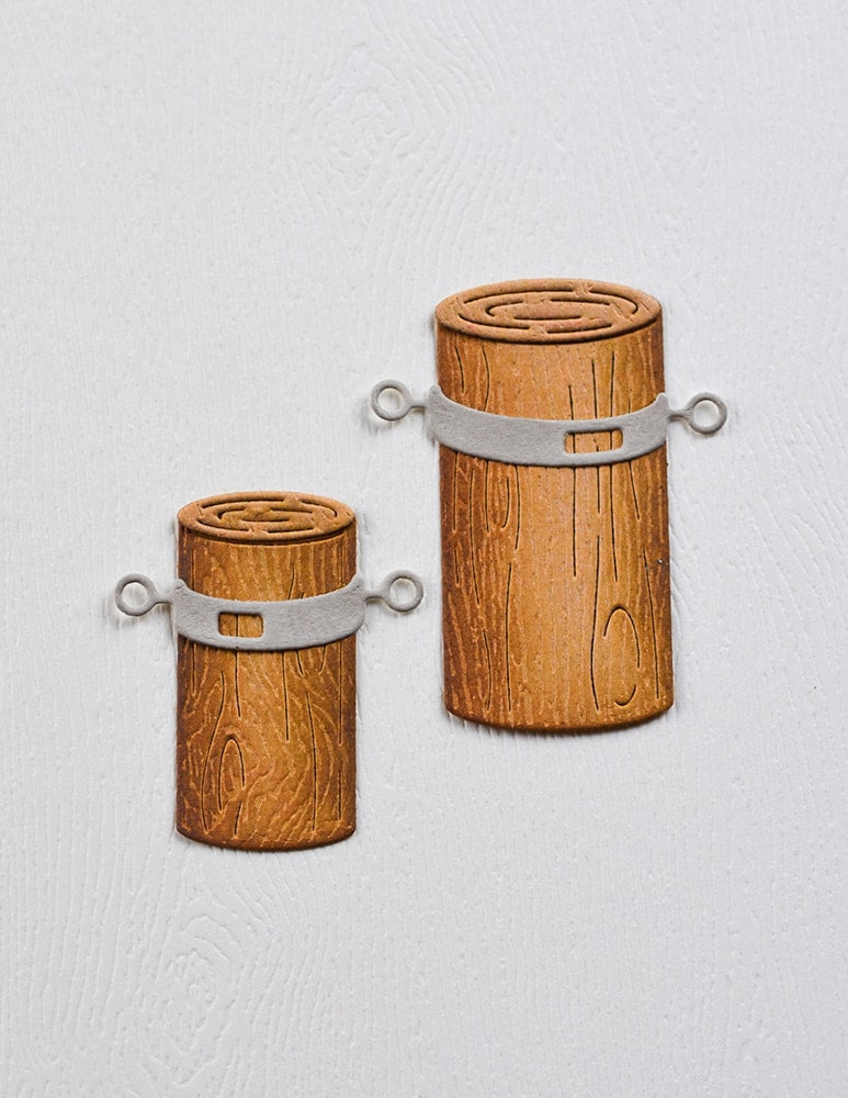 Birch Press Stanzschablone - 57618 Waterfront Pilings