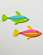 Birch Press Stanzschablone - 57623 Block Print Pond Fish