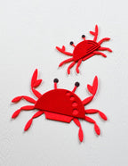 Birch Press Stanzschablone - 57626 Block Print Dancing Crabs