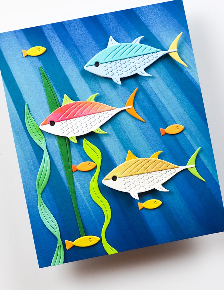 Birch Press Stanzschablone - 57628 Sea Kelp and Mini Fish
