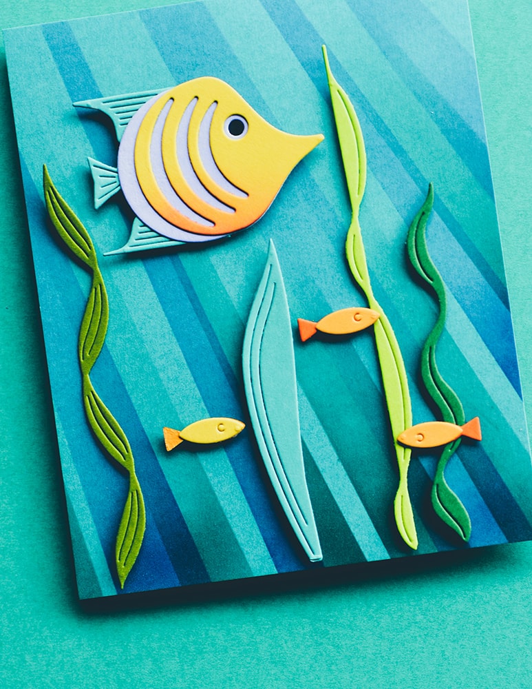 Birch Press Stanzschablone - 57628 Sea Kelp and Mini Fish