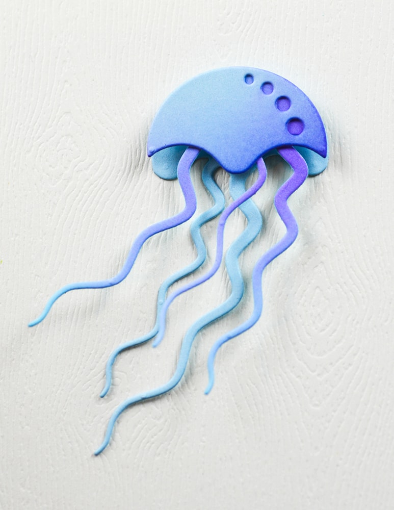 Birch Press Stanzschablone - 57629 Block Print Floating Jellyfish