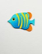 Birch Press Stanzschablone - 57631 Block Print Striped Fish