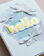 Birch Press Hot Foil Plate - Hello Sugar Script (inkl. Stanzschablone) Set (inkl. Stanzschablone)