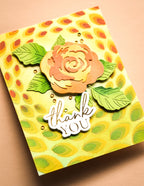Birch Press Hot Foil Plate - Gilded Petalpoint (inkl. Stanzschablone) Set