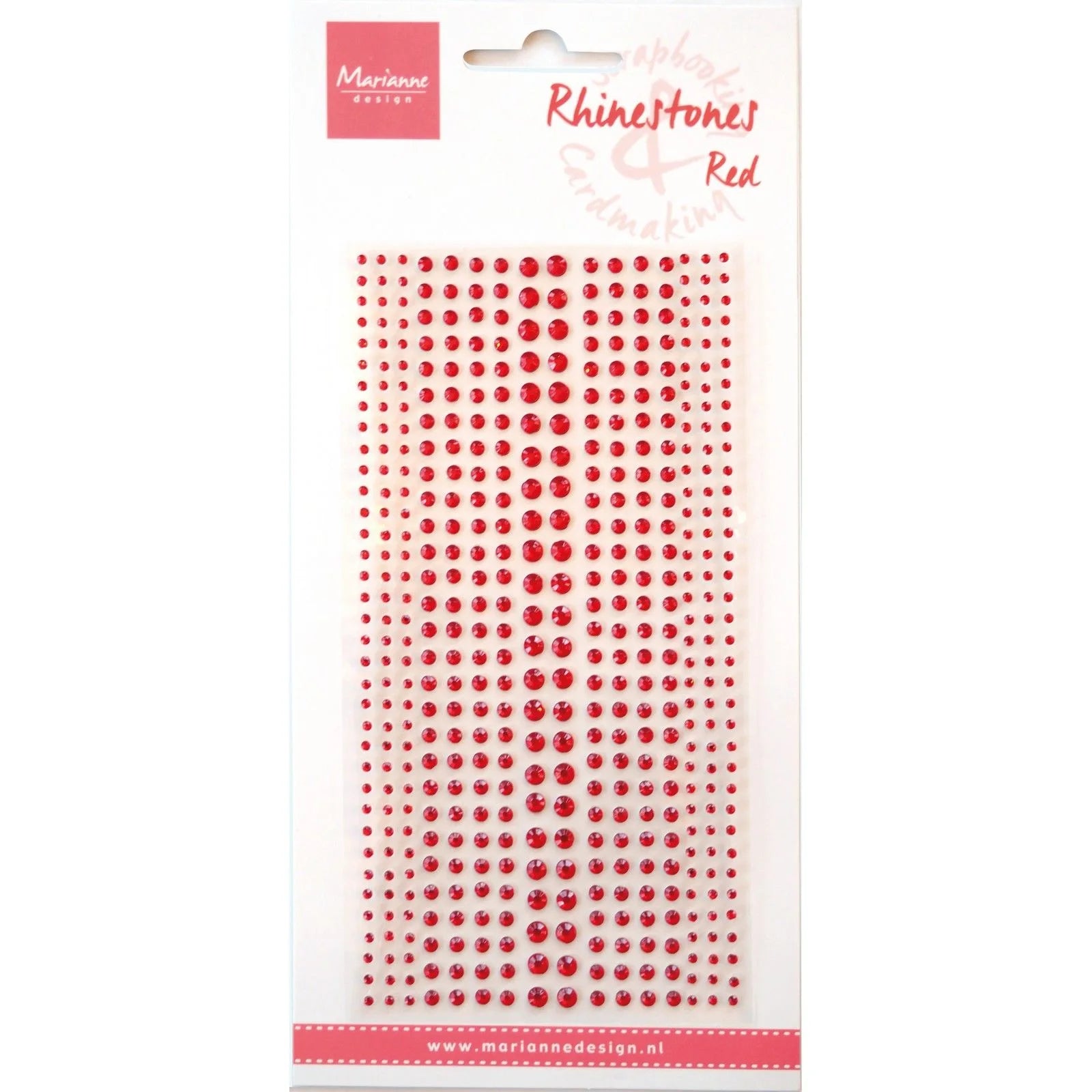 Strass-Steine rot