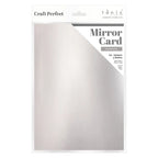 Tonic Studios Metallic Karton DIN A4 - Frosted Silver