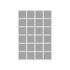 Darice Hintergrund-Prägeschablone - Diagonal Block Pattern