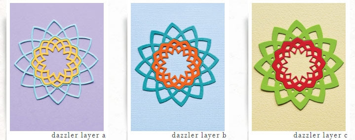 Birch Press Stanzschablonen-Set - Dazzler Layer Set