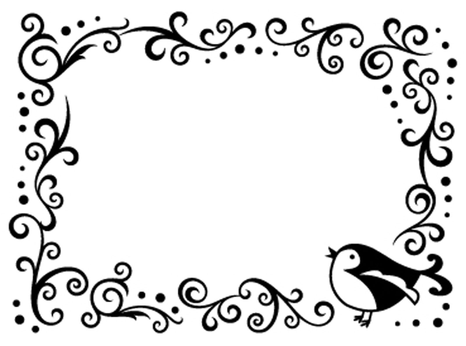 Darice Hintergrund-Prägeschablone - Bird Scroll Frame