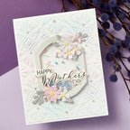 Spellbinders Luxe Backdrop and Border Embossing Folder & Stanzschablone