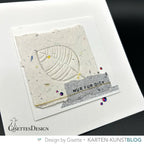 Karten-Kunst Hot Foil Plate kk-HF025 - Mini Worte für alle Gelegenheiten