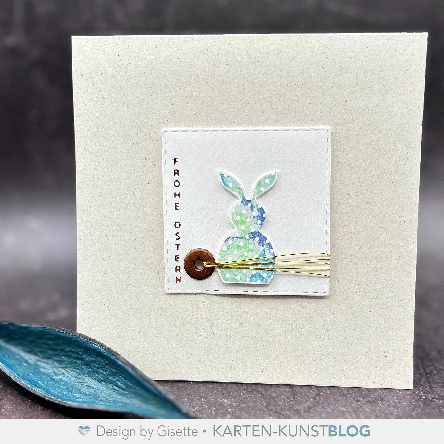 Karten-Kunst Clear Stamps KK-0258 - Osterhasen / Easter Bunnies
