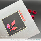 Karten-Kunst Hot Foil Plate kk-HF025 - Mini Worte für alle Gelegenheiten