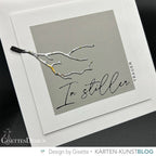 Karten-Kunst Hot Foil Plate kk-HF023 - Luxe In stiller Trauer