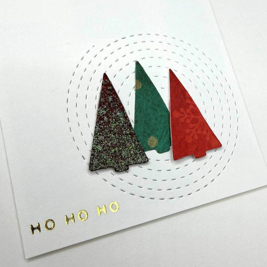 Karten-Kunst Hot Foil Plate kk-HF010 - Mini Worte zu Weihnachten