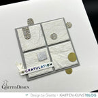 Karten-Kunst Hot Foil Plate kk-HF025 - Mini Worte für alle Gelegenheiten