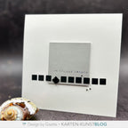 Karten-Kunst Hot Foil Plate kk-HF025 - Mini Worte für alle Gelegenheiten