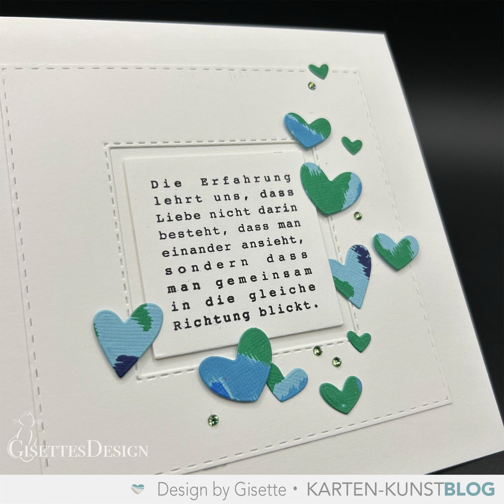 Karten-Kunst Stanzschablone kk-D210 - Squares