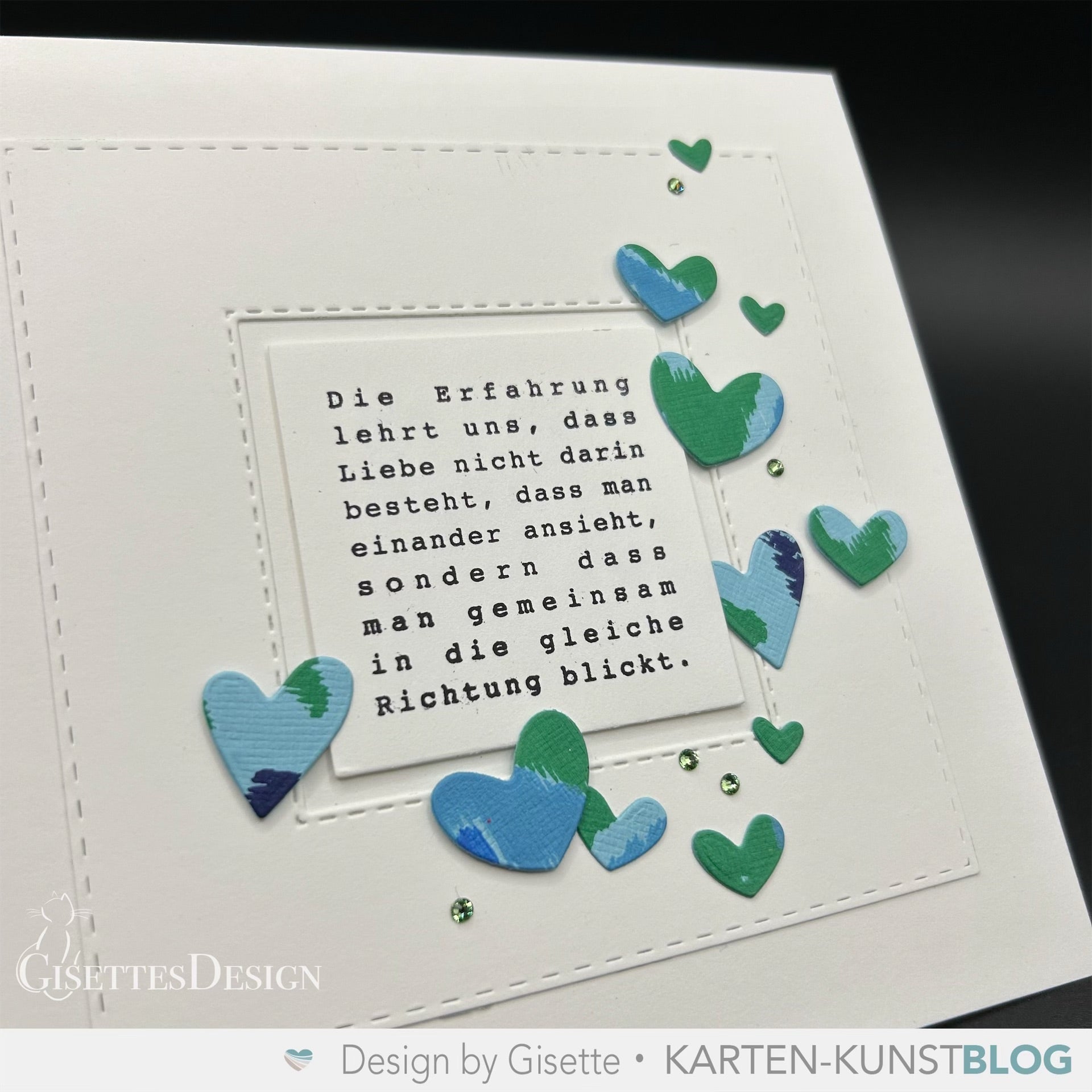 Karten-Kunst Stanzschablone kk-D210 - Squares
