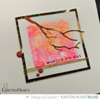 Karten-Kunst Hot Foil Plate kk-HF025 - Mini Worte für alle Gelegenheiten