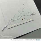 Karten-Kunst Hot Foil Plate kk-HF025 - Mini Worte für alle Gelegenheiten
