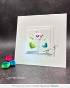 Karten-Kunst Stanzschablone kk-D209 - Card Designer Squares