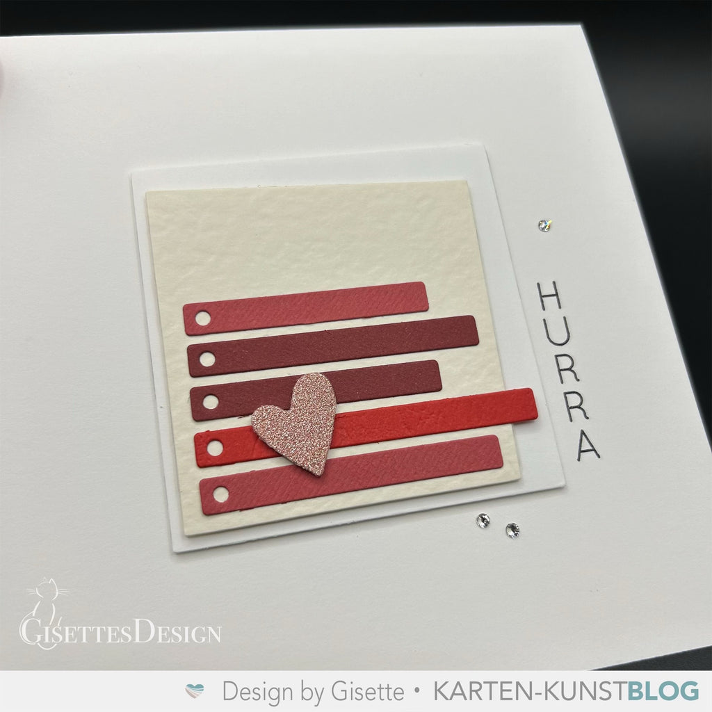 Karten-Kunst Stanzschablone kk-D209 - Card Designer Squares