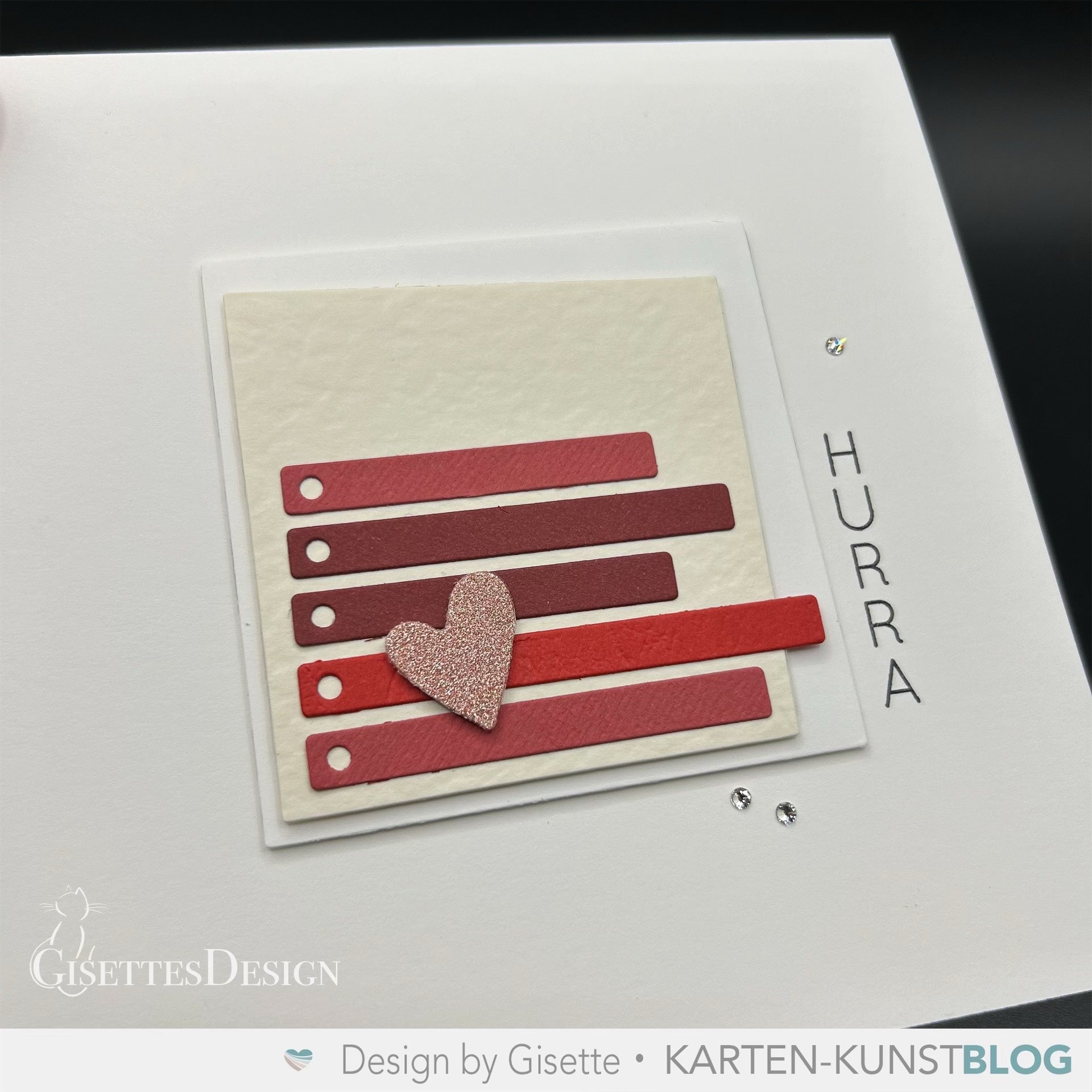 Karten-Kunst Stanzschablone kk-D209 - Card Designer Squares