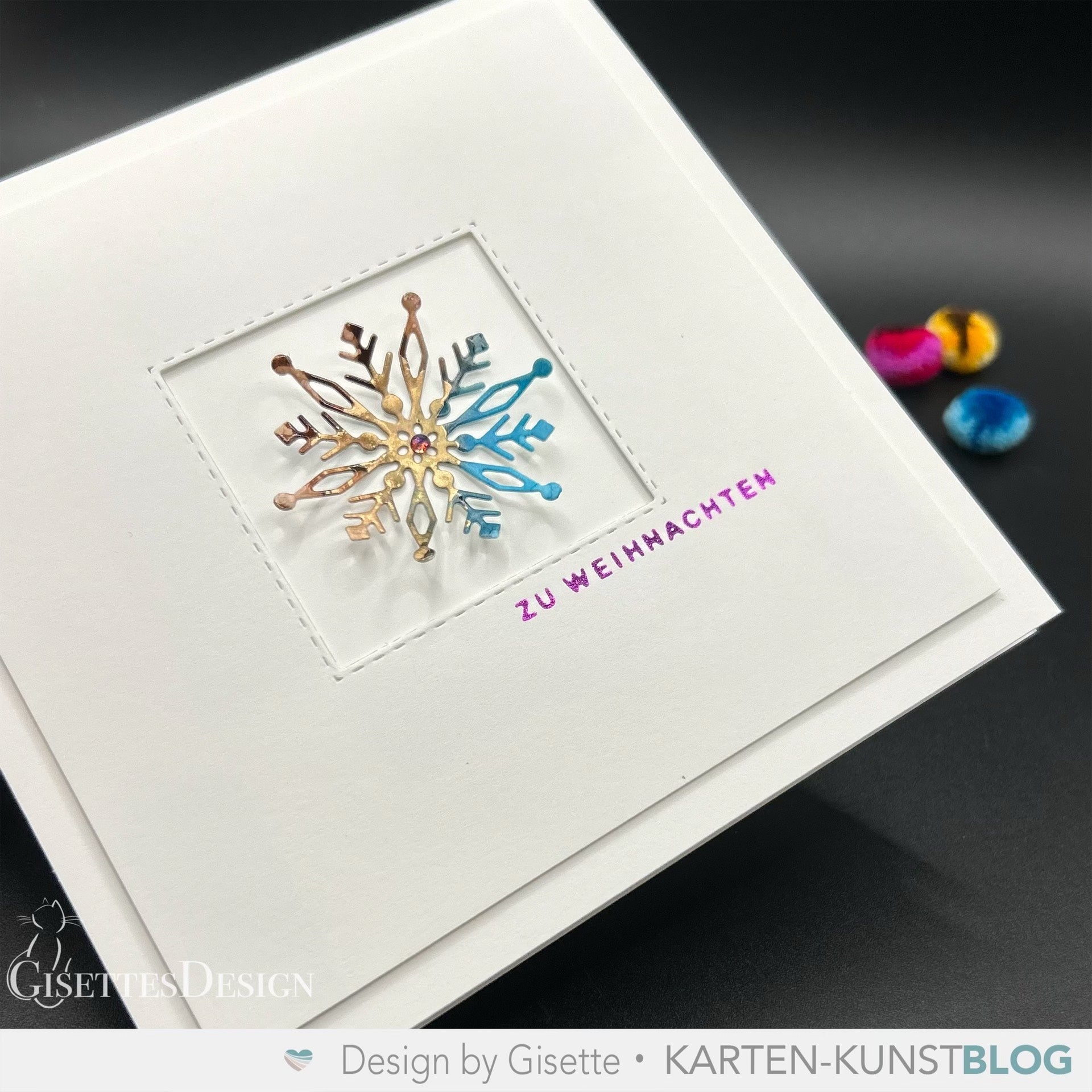 Karten-Kunst Hot Foil Plate kk-HF031 - Mini Worte zu Anlässen