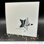 Karten-Kunst Hot Foil Plate kk-HF010 - Mini Worte zu Weihnachten