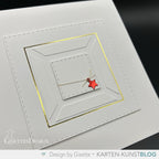 Karten-Kunst Hot Foil Plate kk-HF032 - Square Borders