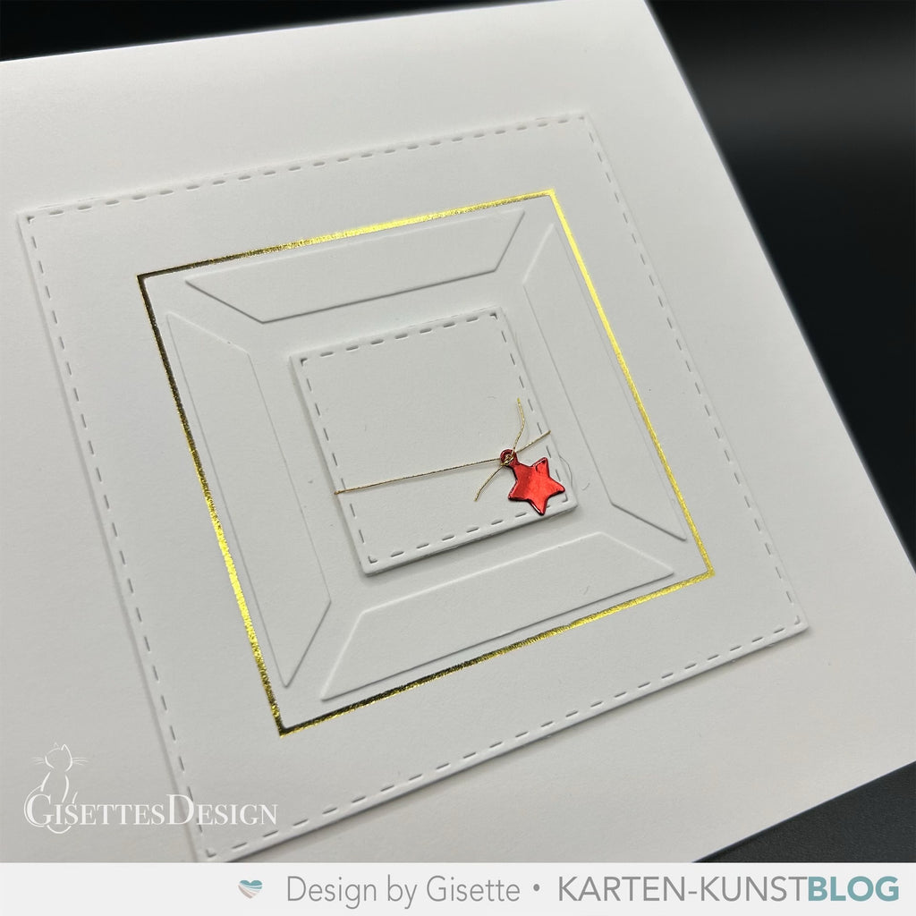 Karten-Kunst Stanzschablone kk-D209 - Card Designer Squares