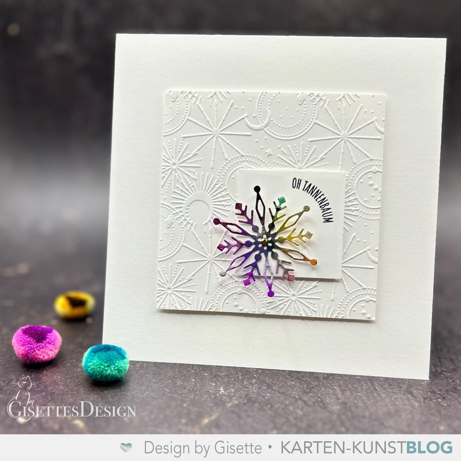 Karten-Kunst Clear Stamps KK-0268 - Circulus Runde Weihnachtssprüche