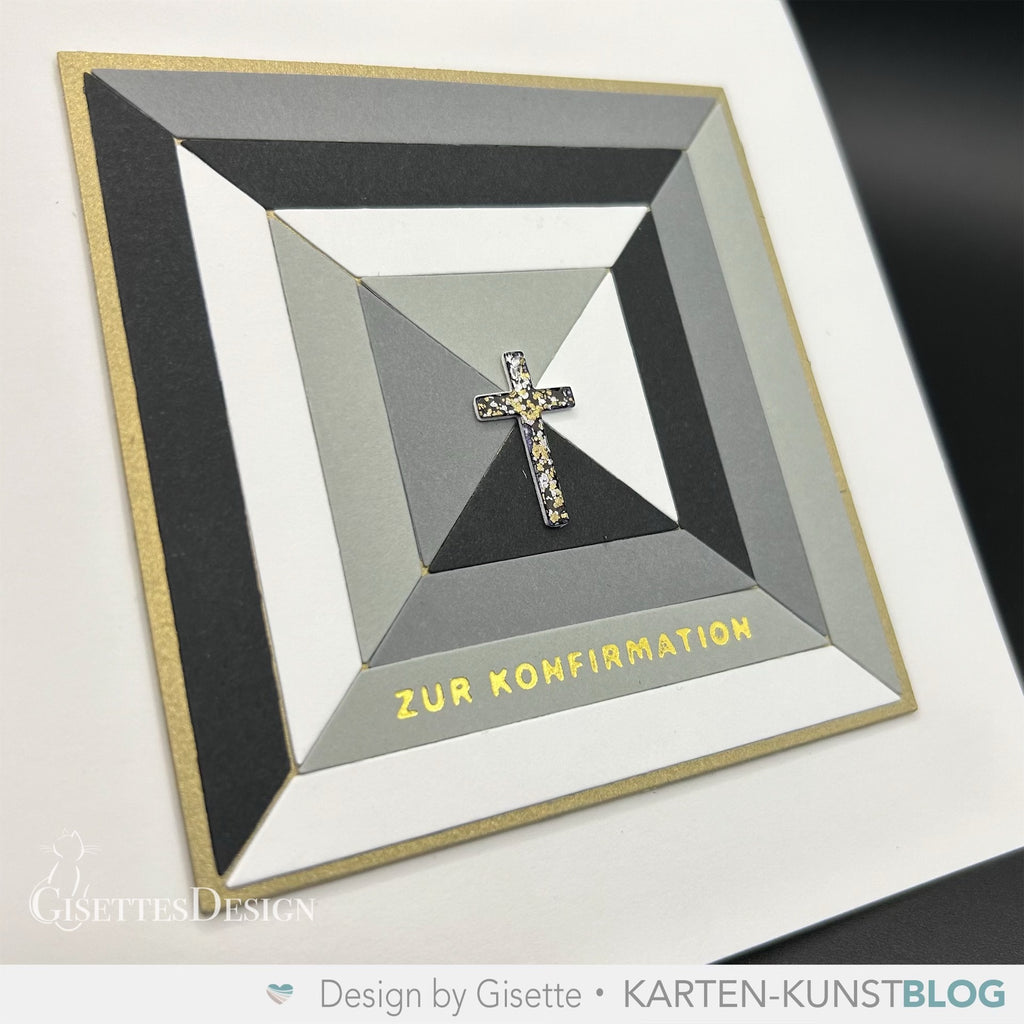 Karten-Kunst Stanzschablone kk-D209 - Card Designer Squares