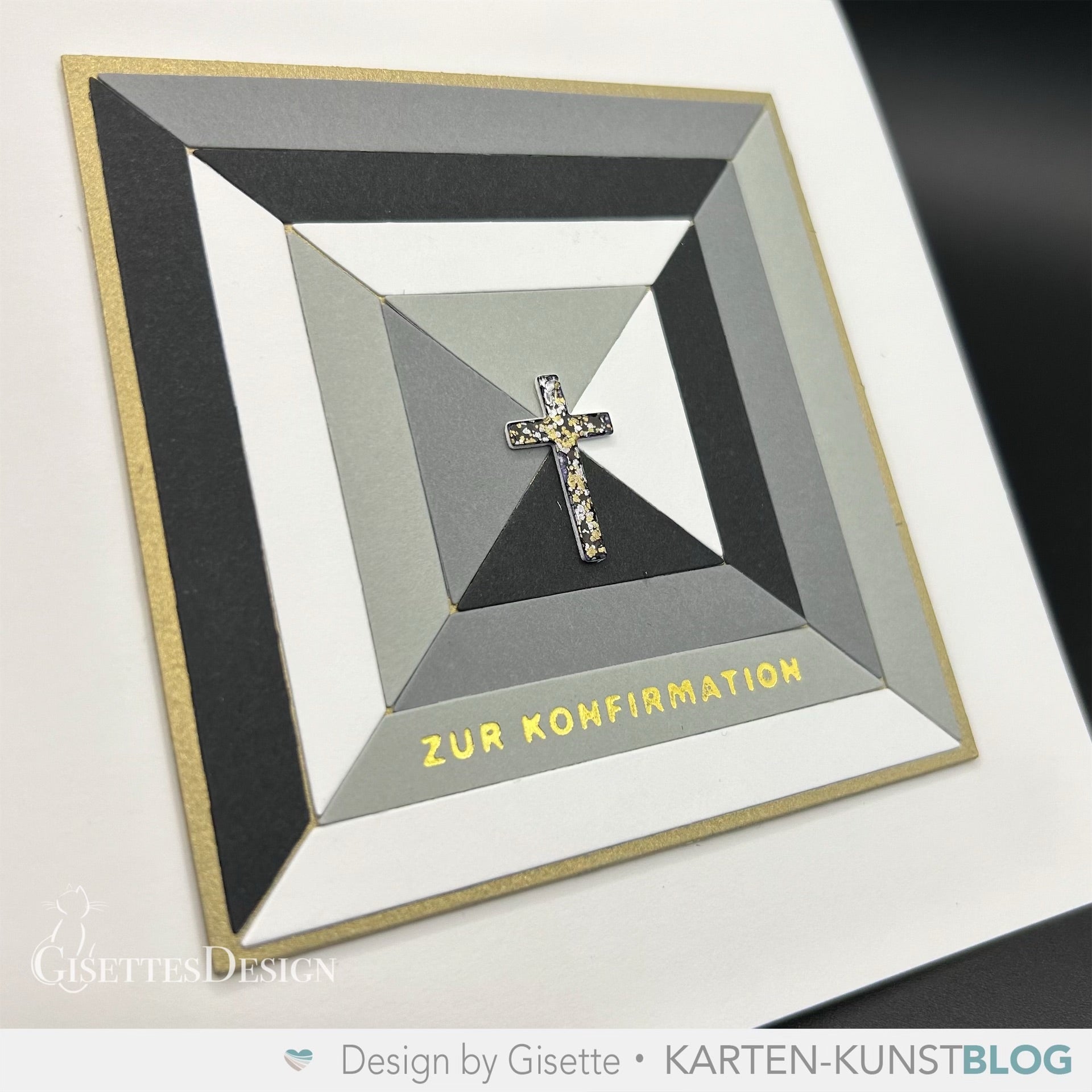 Karten-Kunst Stanzschablone kk-D209 - Card Designer Squares