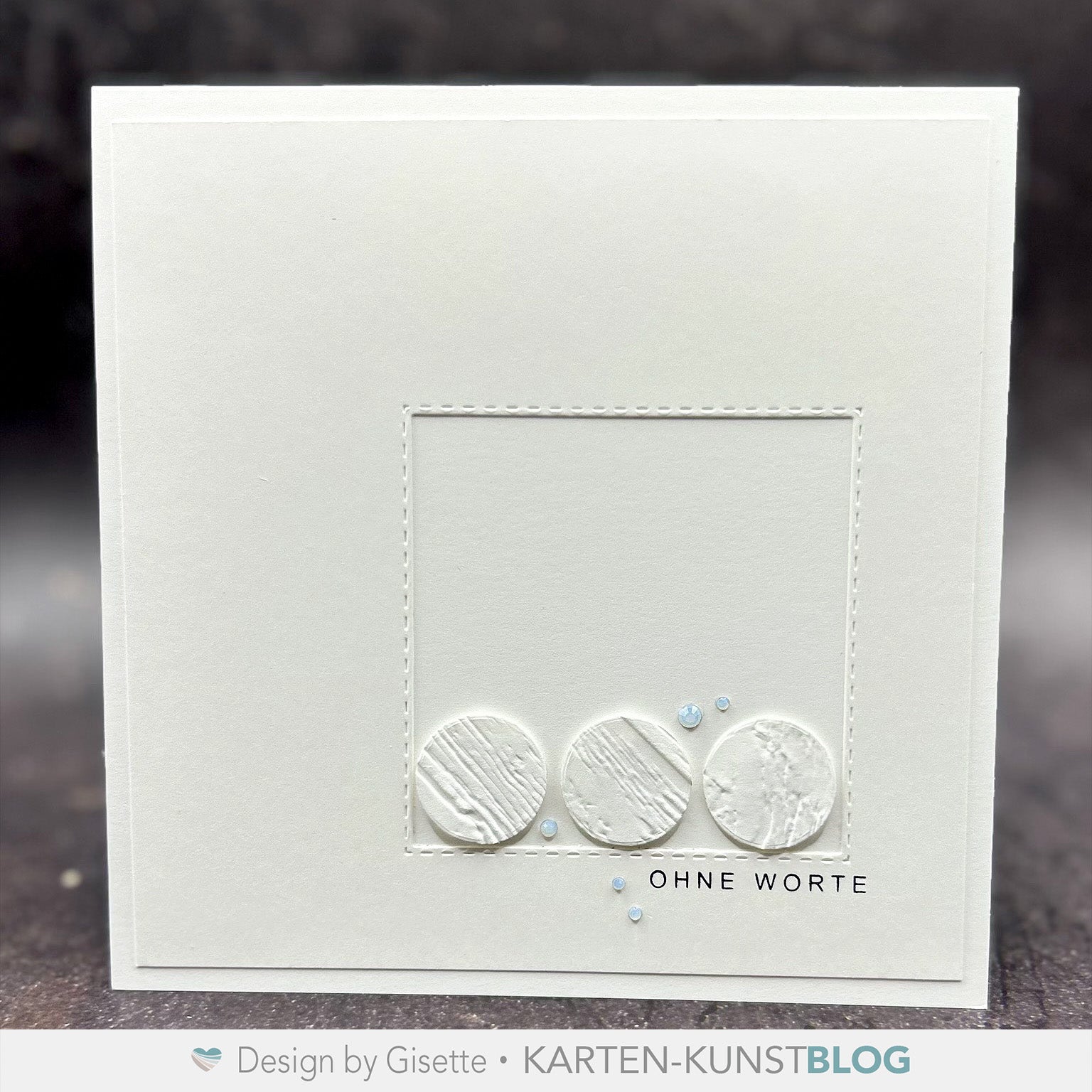 Karten-Kunst Stanzschablone kk-D202 - 1/8 Inch Circles