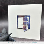 Karten-Kunst Hot Foil Plate kk-HF039 - Mini Worte Vertikal