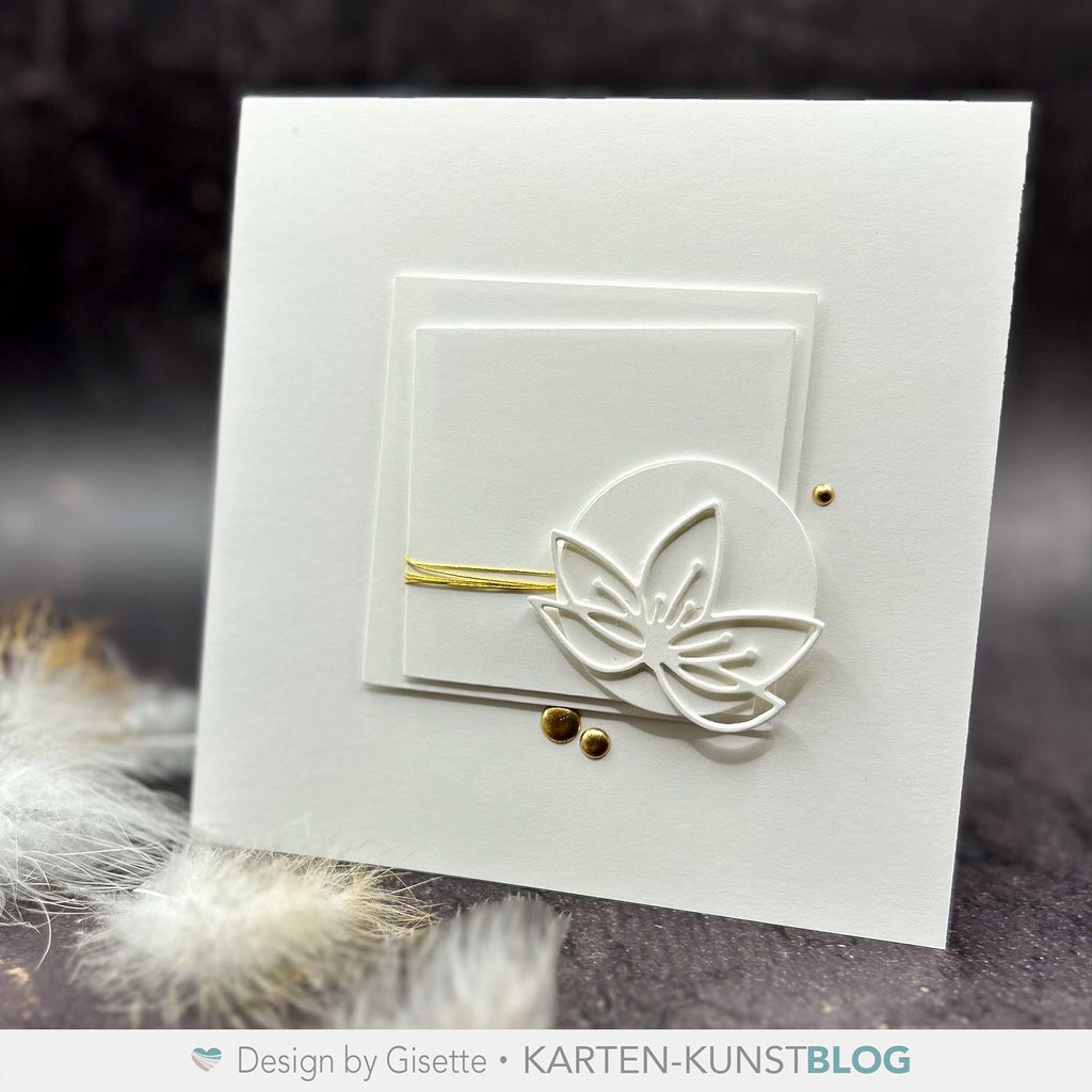 Karten-Kunst Stanzschablone kk-D221 - Cute Flower