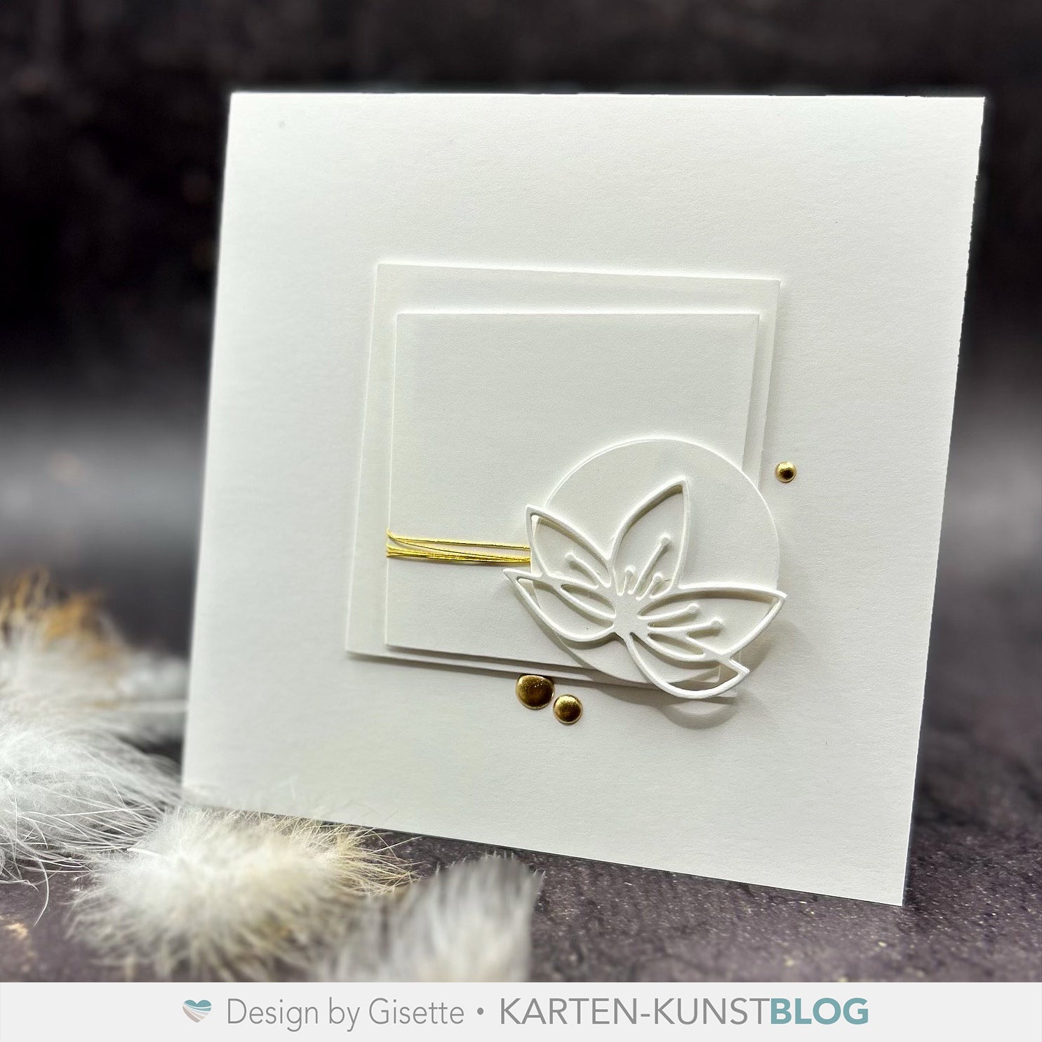 Karten-Kunst Stanzschablone kk-D221 - Cute Flower