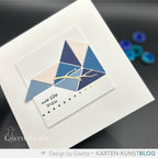 Karten-Kunst Stanzschablone kk-D209 - Card Designer Squares