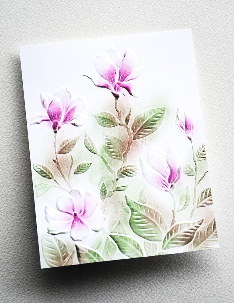 Memory Box 3D Prägeschablone & Stanzschablonen - Marvelous Magnolia