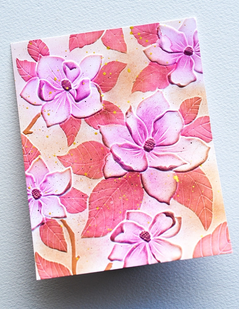 Memory Box 3D Prägeschablone & Stanzschablonen - Magnolia Blooms